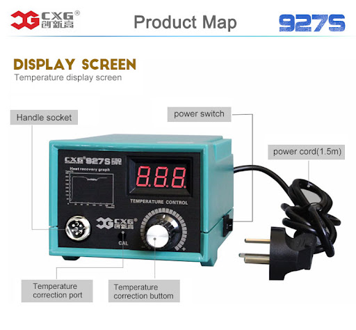 Secondary image of CXG 220V 60W 927S SOLDERING IRON / BOUTH - Quality Phone Parts in Sri Lanka